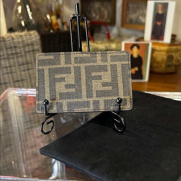 Fendi Accessories - Fendi Roma Monogram Card Holder Unisex 4”x 2.5” EUC